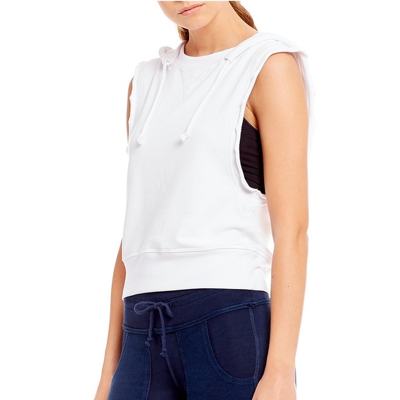 FP Sleeveless Hoodie Ivory - Picture 3 of 4